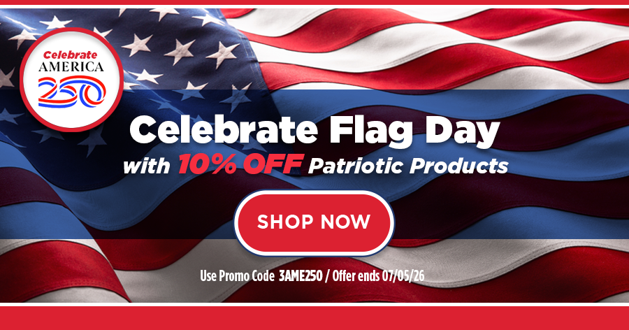 Celebrate America - 10% OFF Patriotic Products Celebrate America - 10% OFF Patriotic Products