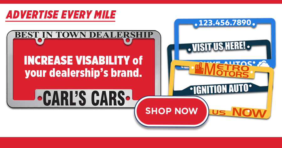 Personalized License Plate Frames