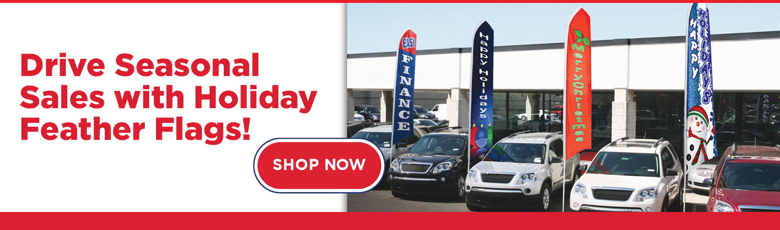 Holiday Feather Flags
