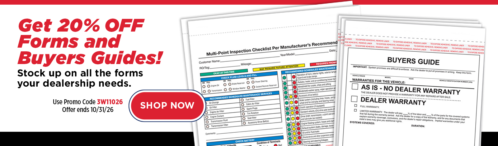 20% Forms and Buyers Guides 20% Forms and Buyers Guides