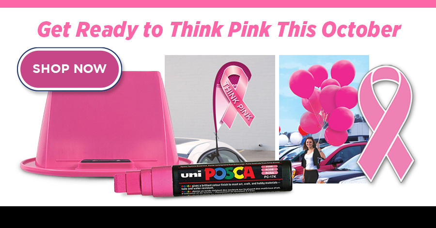 Get Ready to Think Pink This October! WGet Ready to Think Pink This October!