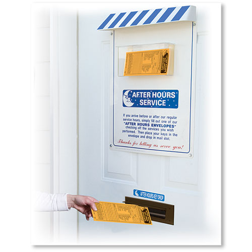 After Hours Key Drop Sign Kit Car Key Drop Box Auto Dealer Supplies