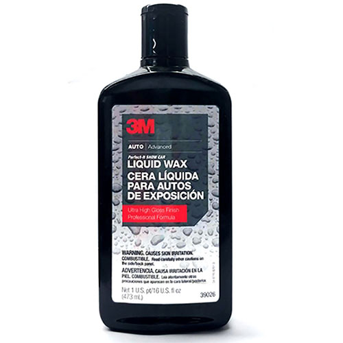 3M PerfectIt Show Car Liquid Wax 39026, All Detailing Supplies Sid