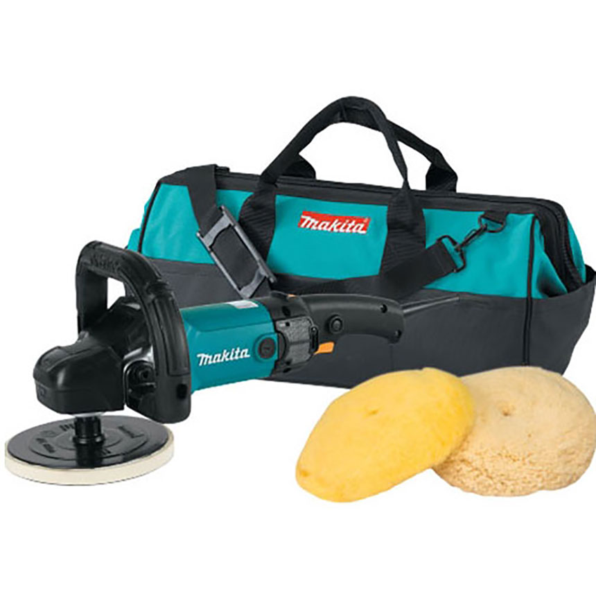 Makita 7 Variable Speed Polisher Kit 9237CX3, Orbital Polishers and