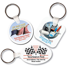 MPD 500 Car Key Tags & Rings + Marker Pen – Mixed Colors – Bulk For Dealerships & Leasing
