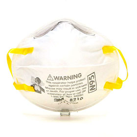 3M&trade; N95 Particulate Respirator 8210 46457