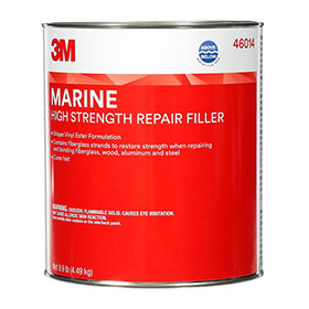 3M&trade; Marine High Strength Repair Filler Gallon 4 Per Case | 46014