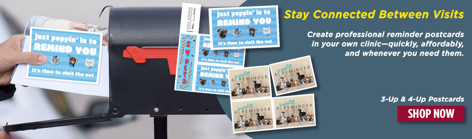 3Up and 4Up Postcards