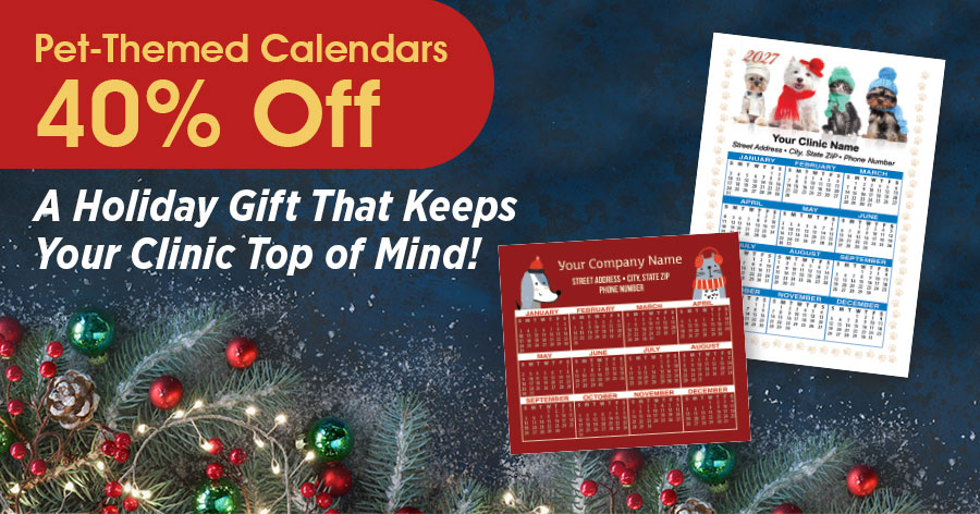 40% Off Pet Themed Calendars