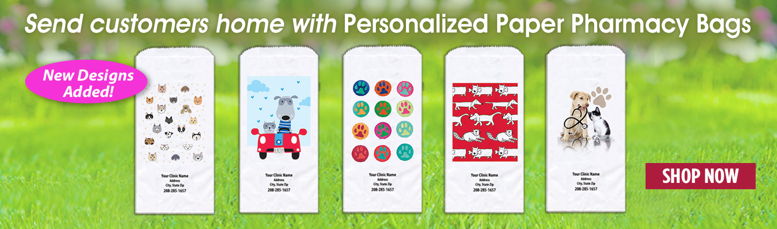 Personalized Pharmacy Bags