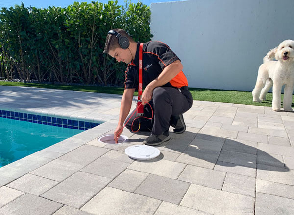 Sonar Leak Detection - Under Slab Leak Detection in West Palm Beach
