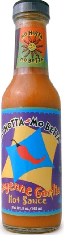Mo Hotta Mo Betta Cayenne Garlic Hot Sauce