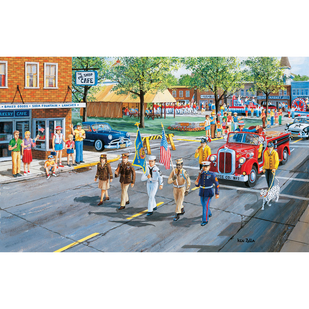 Independence Day 300 Large Piece Jigsaw Puzzle Spilsbury