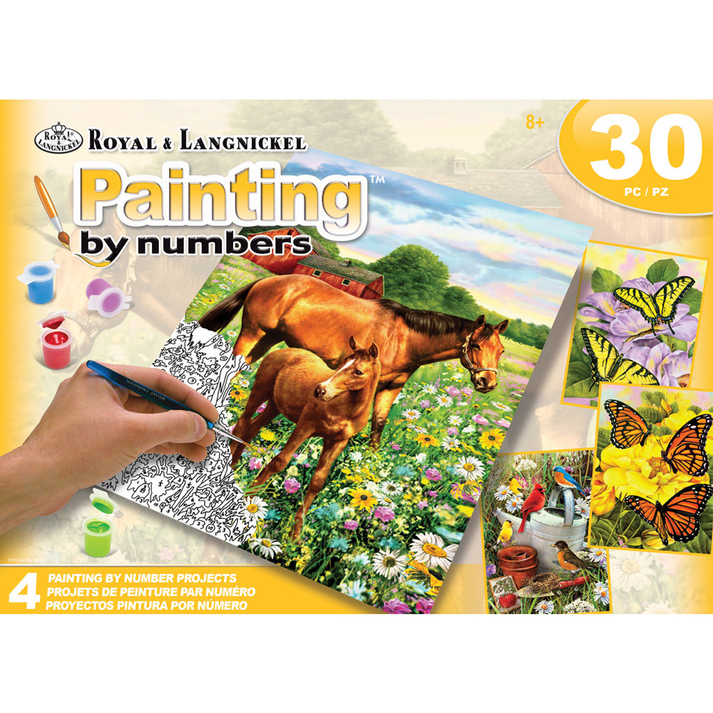 Paint by Numbers Activity Set Spilsbury