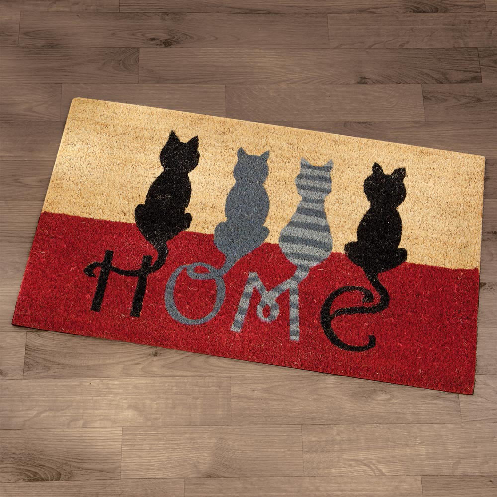 Cat Tails Home Mat Spilsbury