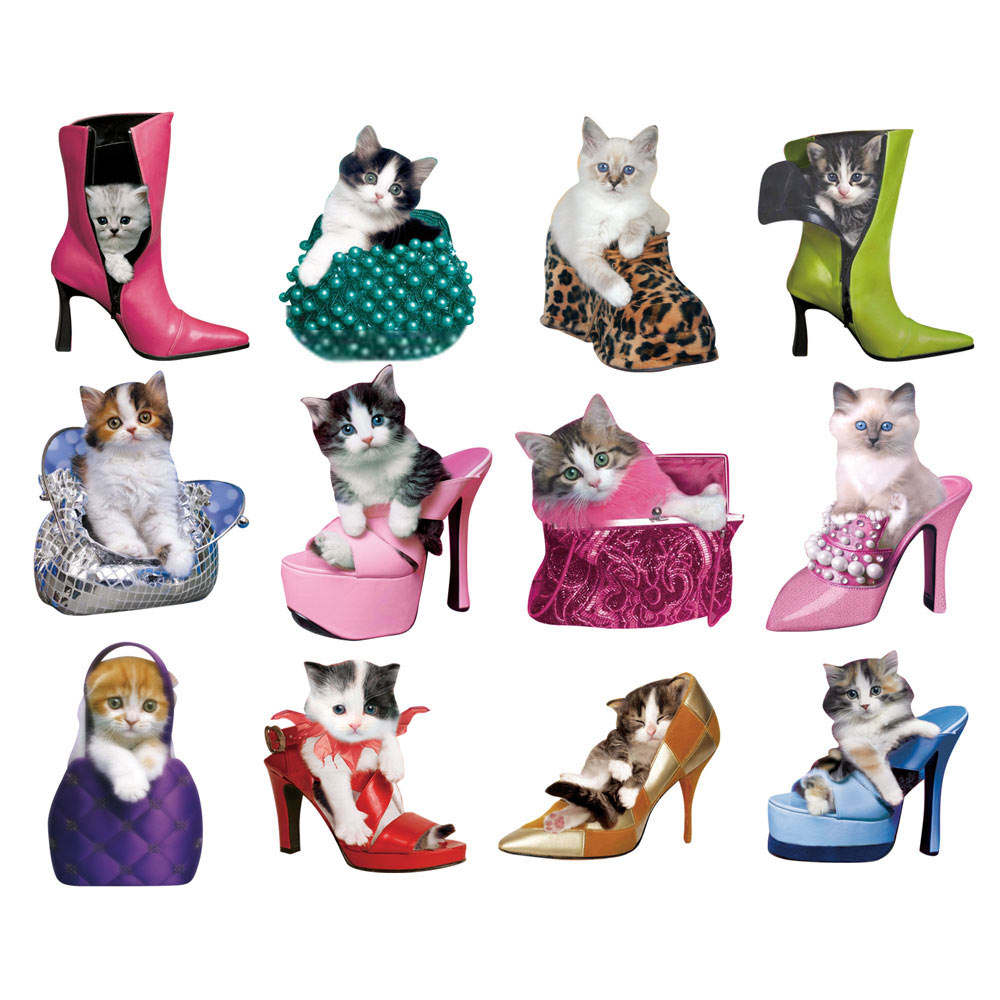 cat shaped jigsaw puzzle