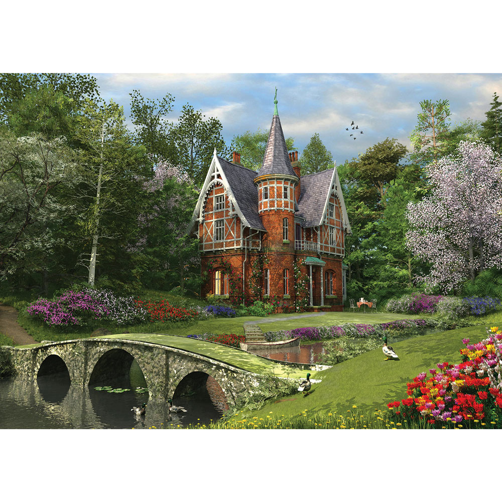 Cobbled Bridge 1000 Piece Jigsaw Puzzle Spilsbury