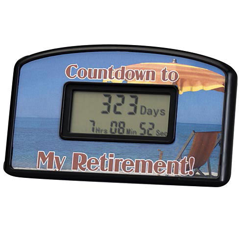Retirement Countdown Timer Spilsbury