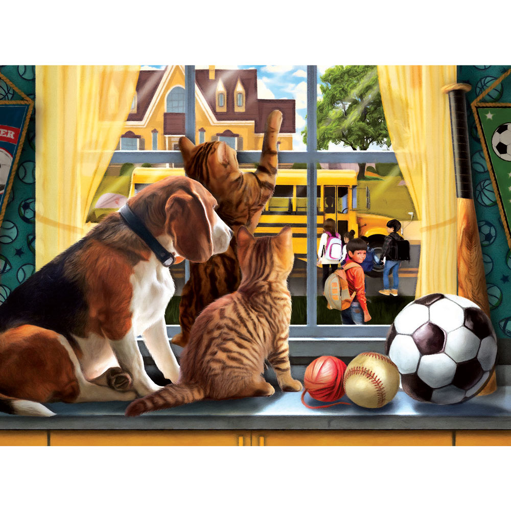 Off to School 300 Large Piece Jigsaw Puzzle Spilsbury