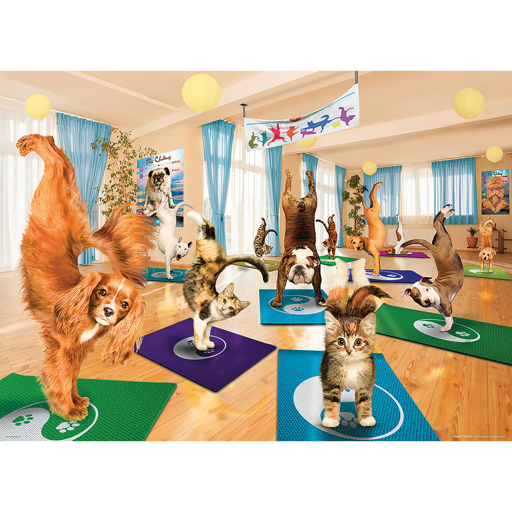 Yoga Studio 300 Large Piece Jigsaw Puzzle Spilsbury