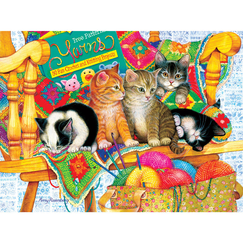 Knit Wits 1000 Piece Jigsaw Puzzle Spilsbury