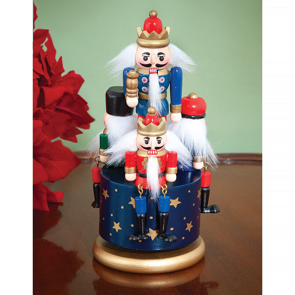 Wooden Nutcracker Carousel Spilsbury