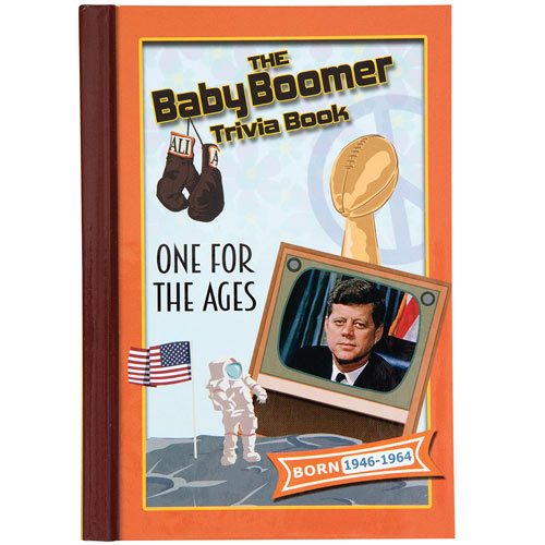 Generational Trivia Book Baby Boomer Spilsbury