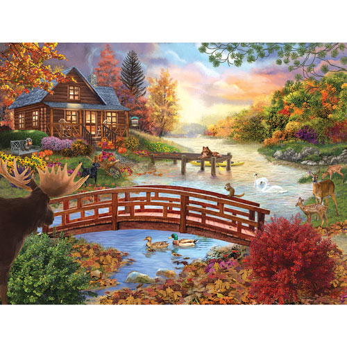Autumn Evening 1000 Piece Jigsaw Puzzle Spilsbury