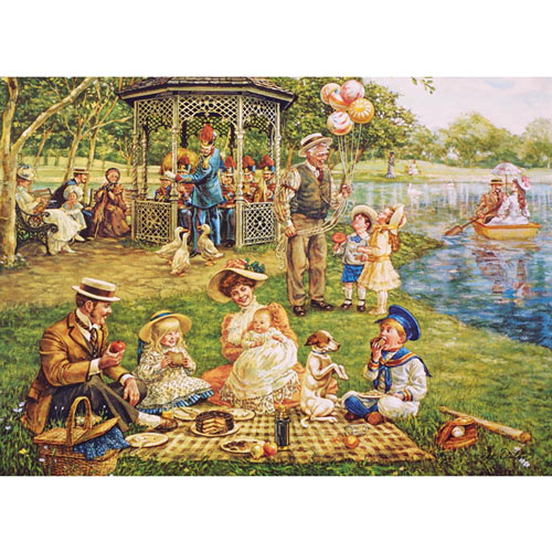 Family Picnic 1000 Piece Jigsaw Puzzle Spilsbury