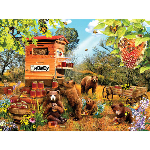 Bears and Bees 1000 Piece Jigsaw Puzzle Spilsbury
