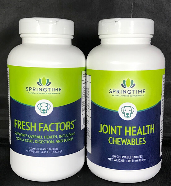 Springtime, Inc Natural Supplements for Dogs, Horses, & People