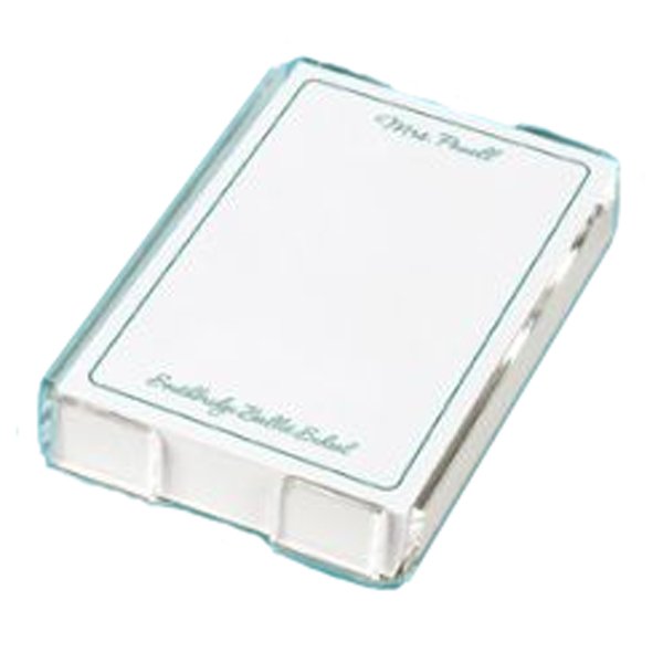 Mrs. Teacher Notepad with Holder