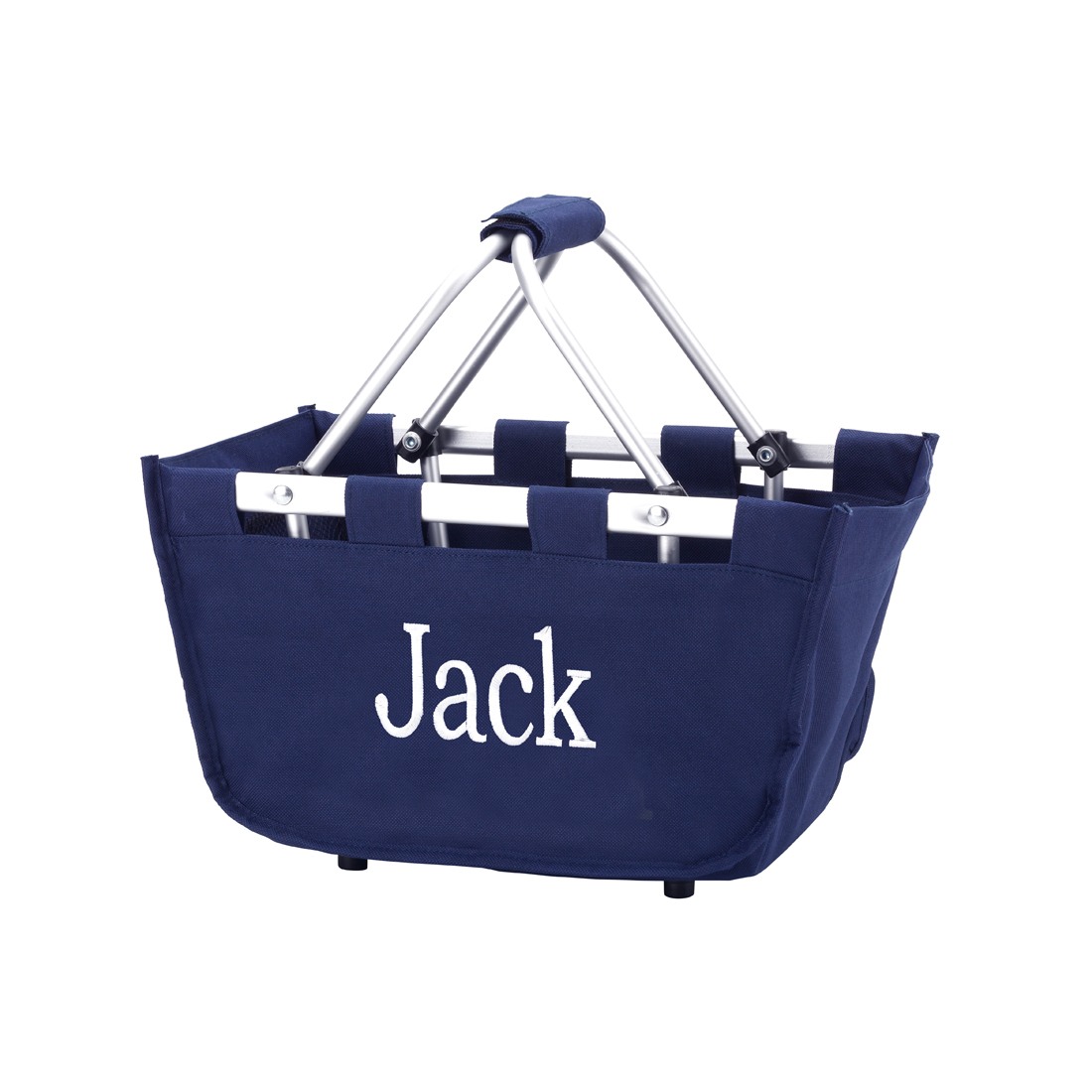 Navy Mini Market Tote