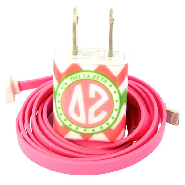 Delta Zeta Sorority Mobile Charger