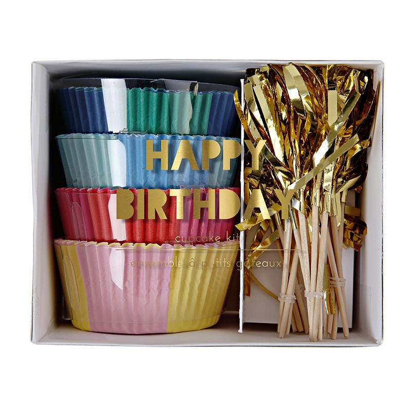 Happy Birthday Assorted Cupcake Kit