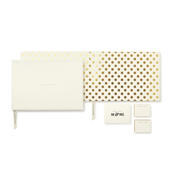 kate spade new york for the mr. & mrs. guest book