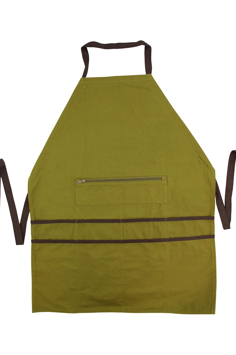 Canvas Olive Utility Apron