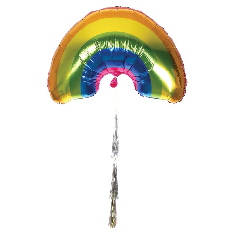 Rainbow Giant Mylar Balloon