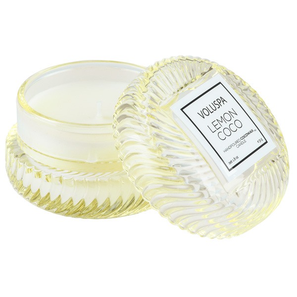 Voluspa Lemon Coco Macaron Candle