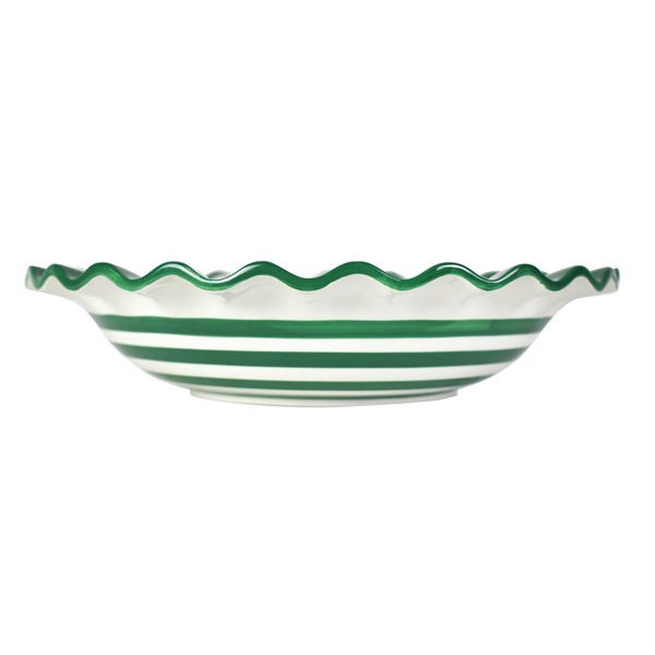 Emerald Spot On Ruffle Best Bowl