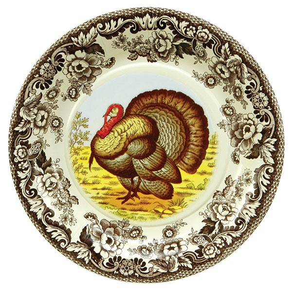 Woodland Turkey Dinner Plates