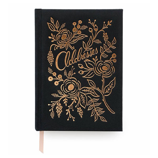 Rifle Paper Co. Raven Address Book