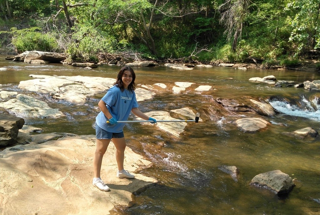 Broad River below Lake Lure dam