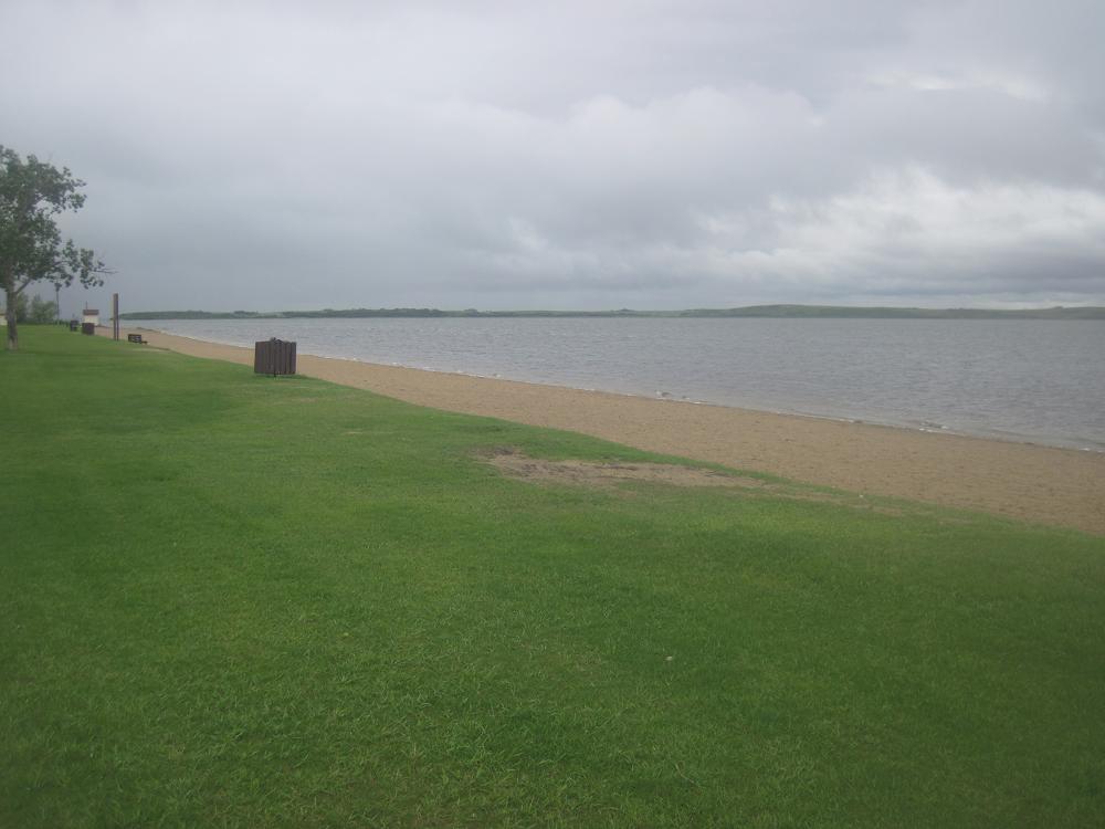 Battlefords Provincial Park Beach at Jackfish Lake