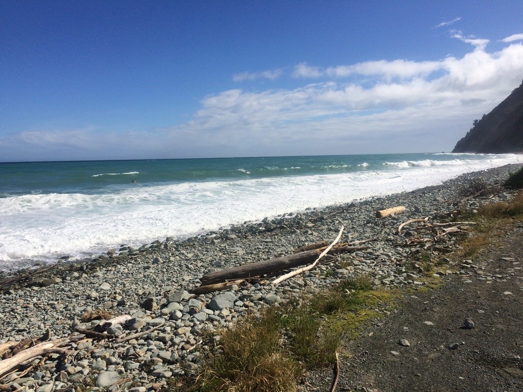 Boulder Bank at Car Park at The Glen