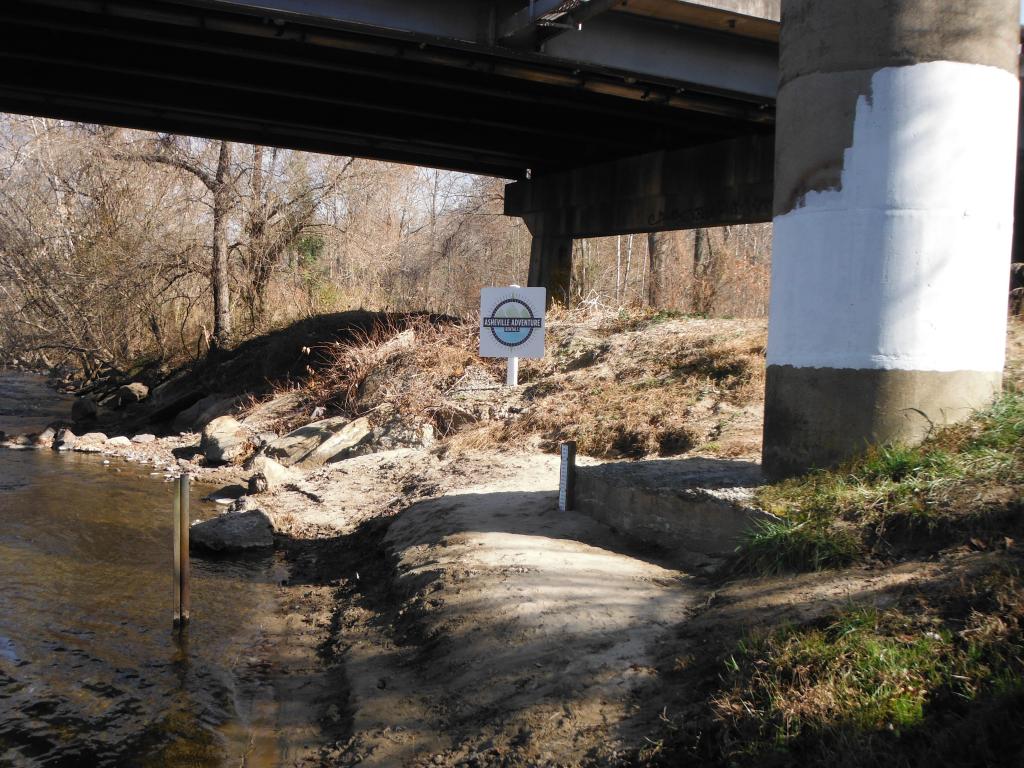 French Broad River at Pearson Bridge Rd