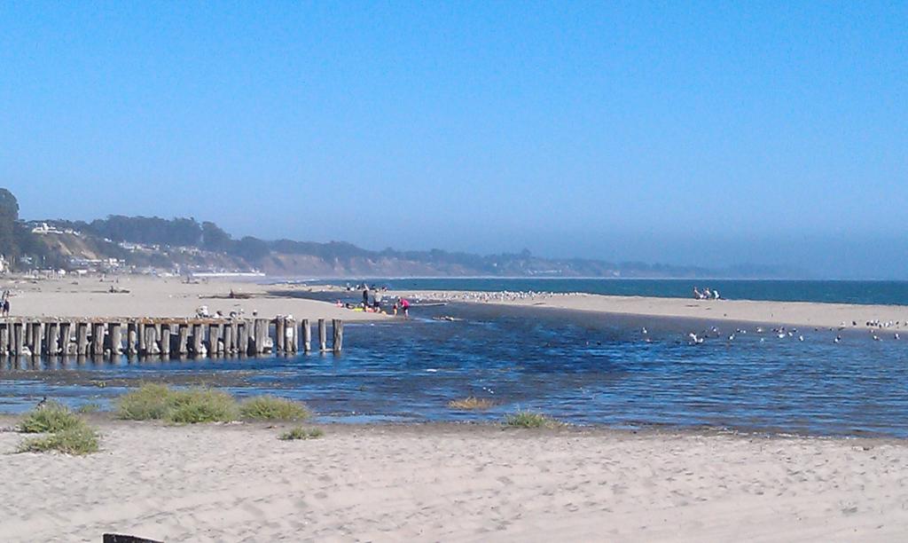 Aptos Creek at Mouth
