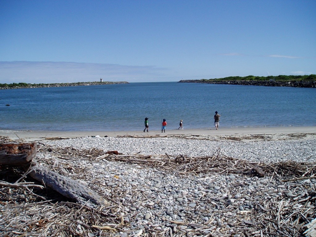 Buller River at Shingle Beach