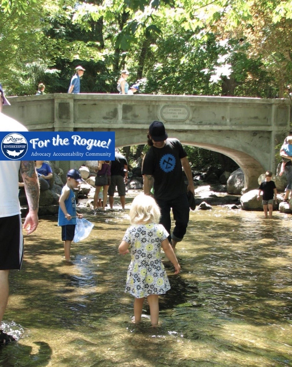 Ashland Creek at Lithia Park Playground