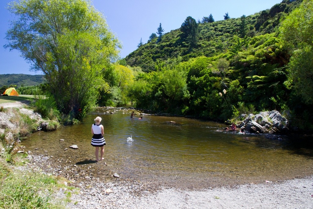 Wainuiomata River at Richard Prouse Park Swim Guide
